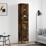 Highboard 34.5X34X180 Cm Engineered Wood