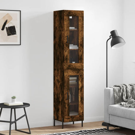 Highboard 34.5X34X180 Cm Engineered Wood