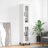 Highboard 34.5X34X180 Cm Engineered Wood