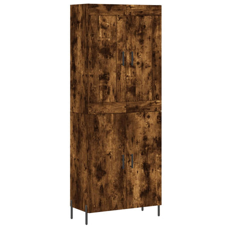 Highboard 69.5X34X180 Cm Engineered Wood