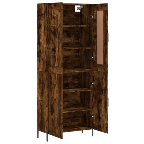 Highboard 69.5X34X180 Cm Engineered Wood
