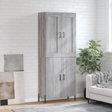 Highboard 69.5X34X180 Cm Engineered Wood