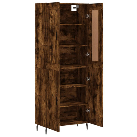 Highboard 69.5X34X180 Cm Engineered Wood