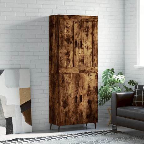 Highboard 69.5X34X180 Cm Engineered Wood