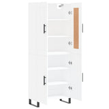 Highboard 69.5X34X180 Cm Engineered Wood