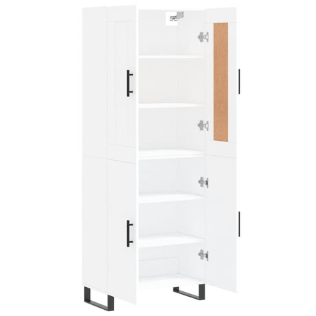 Highboard 69.5X34X180 Cm Engineered Wood