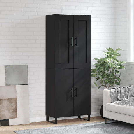 Highboard 69.5X34X180 Cm Engineered Wood