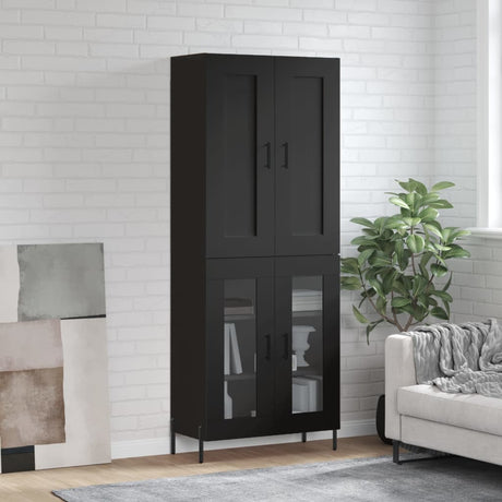 Highboard 69.5X34X180 Cm Engineered Wood
