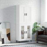 Highboard 69.5X34X180 Cm Engineered Wood