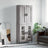 Highboard 69.5X34X180 Cm Engineered Wood