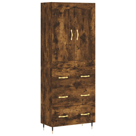 Highboard 69.5X34X180 Cm Engineered Wood