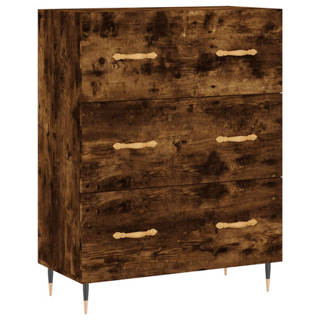 Highboard 69.5X34X180 Cm Engineered Wood