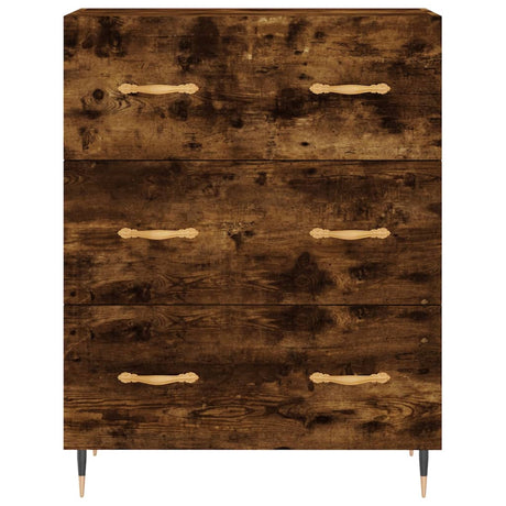 Highboard 69.5X34X180 Cm Engineered Wood
