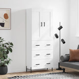 Highboard 69.5X34X180 Cm Engineered Wood