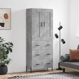 Highboard 69.5X34X180 Cm Engineered Wood