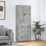 Highboard 69.5X34X180 Cm Engineered Wood