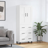 Highboard 69.5X34X180 Cm Engineered Wood