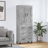 Highboard 69.5X34X180 Cm Engineered Wood