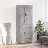 Highboard 69.5X34X180 Cm Engineered Wood
