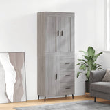 Highboard 69.5X34X180 Cm Engineered Wood