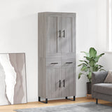 Highboard 69.5X34X180 Cm Engineered Wood