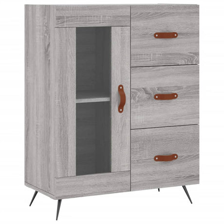 Highboard 69.5X34X180 Cm Engineered Wood