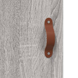 Highboard 69.5X34X180 Cm Engineered Wood