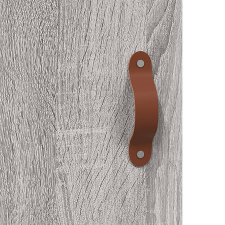 Highboard 69.5X34X180 Cm Engineered Wood