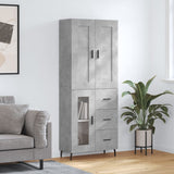 Highboard 69.5X34X180 Cm Engineered Wood