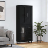 Highboard 69.5X34X180 Cm Engineered Wood
