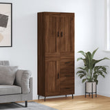 Highboard 69.5X34X180 Cm Engineered Wood
