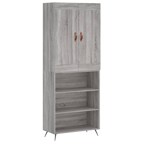 Highboard 69.5X34X180 Cm Engineered Wood