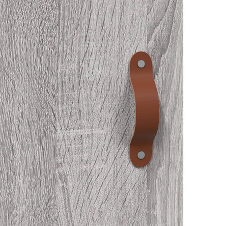 Highboard 69.5X34X180 Cm Engineered Wood