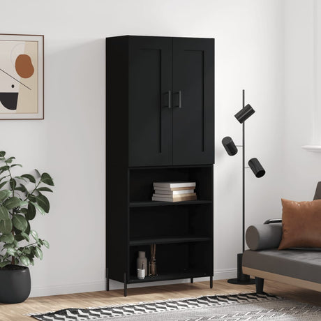 Highboard 69.5X34X180 Cm Engineered Wood