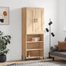 Highboard 69.5X34X180 Cm Engineered Wood