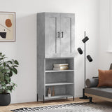 Highboard 69.5X34X180 Cm Engineered Wood