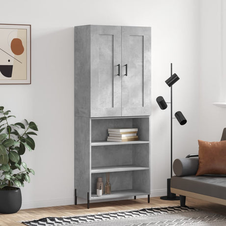 Highboard 69.5X34X180 Cm Engineered Wood