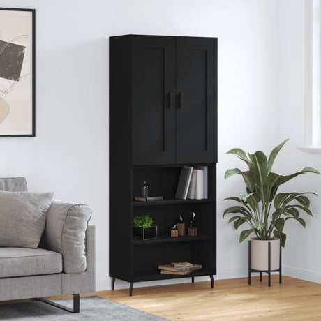 Highboard 69.5X34X180 Cm Engineered Wood