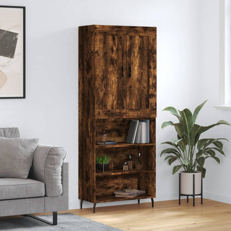 Highboard 69.5X34X180 Cm Engineered Wood