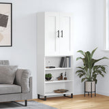 Highboard 69.5X34X180 Cm Engineered Wood