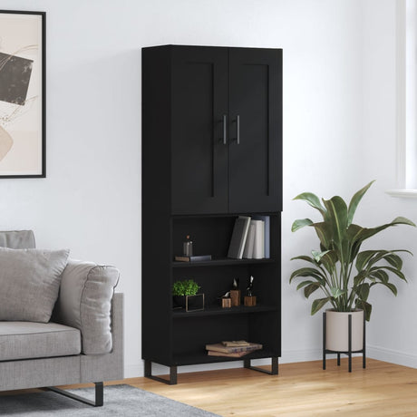 Highboard 69.5X34X180 Cm Engineered Wood