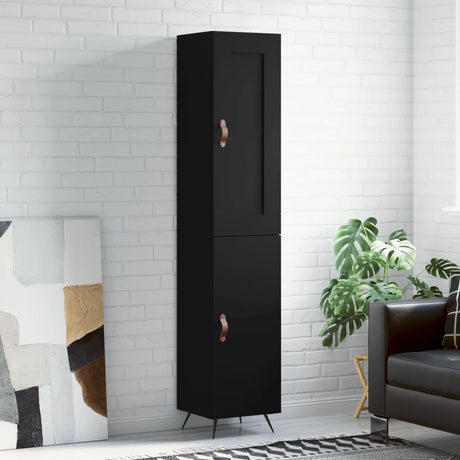 Highboard 34.5X34X180 Cm Engineered Wood