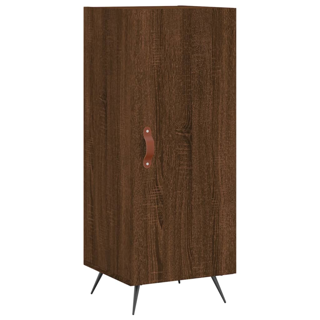 Highboard 34.5X34X180 Cm Engineered Wood