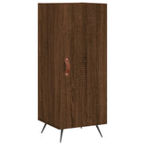 Highboard 34.5X34X180 Cm Engineered Wood