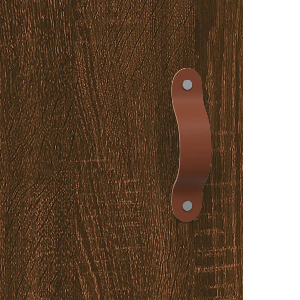 Highboard 34.5X34X180 Cm Engineered Wood