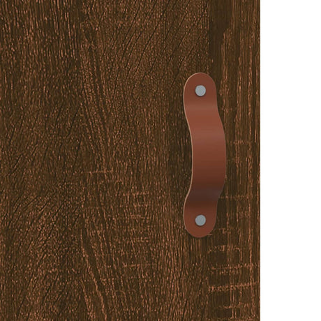 Highboard 34.5X34X180 Cm Engineered Wood