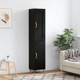 Highboard 34.5X34X180 Cm Engineered Wood