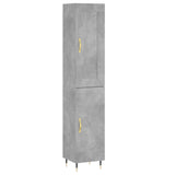 Highboard 34.5X34X180 Cm Engineered Wood