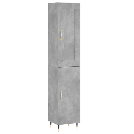 Highboard 34.5X34X180 Cm Engineered Wood