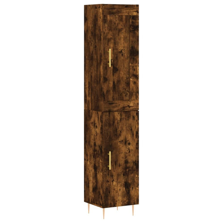 Highboard 34.5X34X180 Cm Engineered Wood